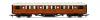 Hornby - R40452 - LNER Gresley Corridor Teak Coaches 1st Class 51668